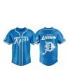 2025 Detroit Tigers Detroit Lions Jersey 1 2