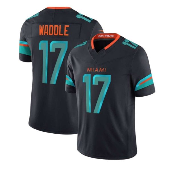 2025 Dophins Rivalries Dark Water Jersey 1 2