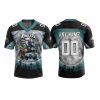 2025 Eagles Happy Halloween Jersey 1 2
