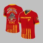 2025 Falcons x US Marine Corps 250th Year Anniversary Football Jersey