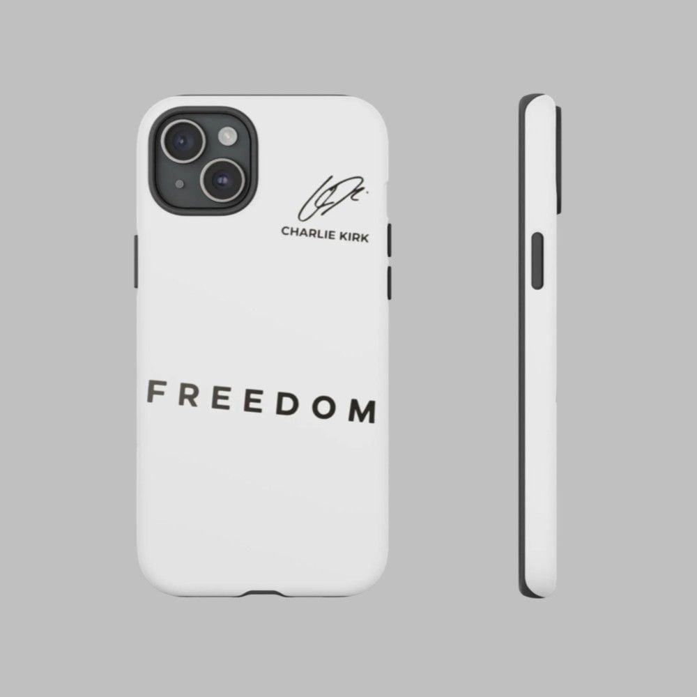 2025 Freedom Charlie Kirk Phone Case 1 1 2025 Freedom Charlie Kirk Phone Case 1 1