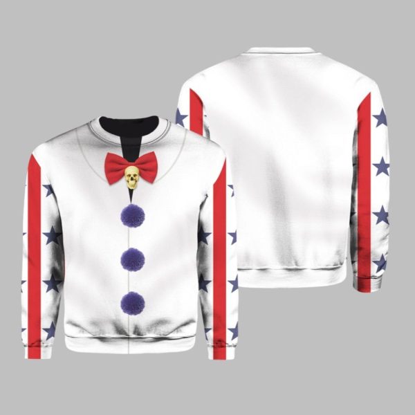 2025 Halloween Captain Spaulding Costume Sweater 1 1