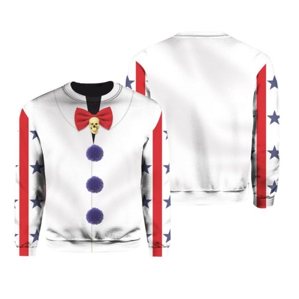 2025 Halloween Captain Spaulding Costume Sweater 1 2