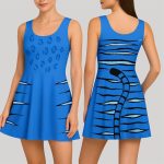 2025 Halloween Derpy Tiger Costume Dress