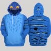 2025 Halloween Derpy Tiger Costume Hoodie 1