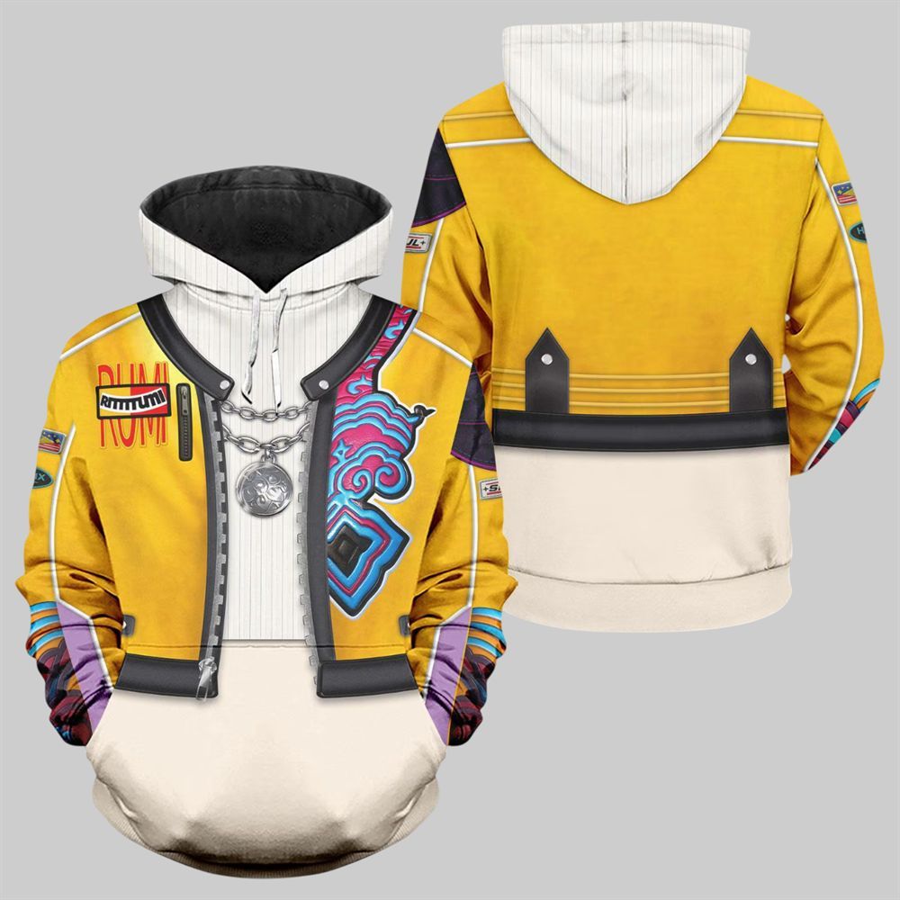 2025 Halloween Rumi Kpop Demon Hunters Cosplay Hoodie 4 2025 Halloween Rumi Kpop Demon Hunters Cosplay Hoodie 4