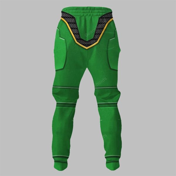 2025 Halloween Warhammer Dark Angels Green Costume Cosplay Hoodie 3