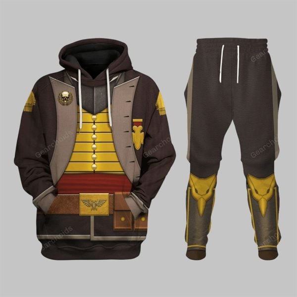 2025 Halloween Warhammer Death Korps of Krieg Commissar Costume Cosplay Shirt 2