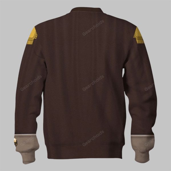 2025 Halloween Warhammer Death Korps of Krieg Commissar Costume Cosplay Shirt 3