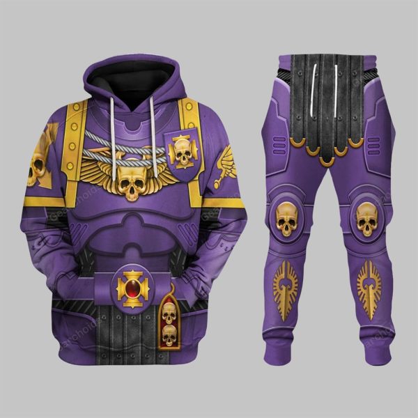 2025 Halloween Warhammer Emperors Children Captain Costume Cosplay Shirt 2