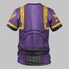 2025 Halloween Warhammer Emperors Children Captain Costume Cosplay Shirt 4