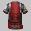 2025 Halloween Warhammer Flesh Tears Captain Costume Cosplay Shirt 4