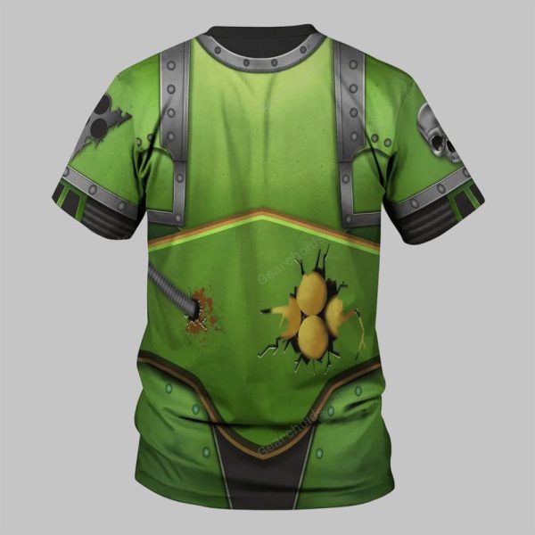 2025 Halloween Warhammer Nurgle Costume Cosplay Shirt 4