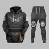 2025 Halloween Warhammer Space Marines Iron Hands Costume Cosplay Hoodie 1