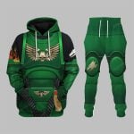 2025 Halloween Warhammer Space Marines Salamanders Costume Cosplay Hoodie