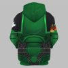 2025 Halloween Warhammer Space Marines Salamanders Costume Cosplay Hoodie 2
