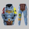 2025 Halloween Warhammer Space Wolves Captain Costume Cosplay Shirt 2
