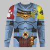 2025 Halloween Warhammer Space Wolves Captain Costume Cosplay Shirt 3