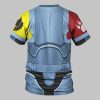 2025 Halloween Warhammer Space Wolves Captain Costume Cosplay Shirt 4