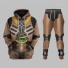 2025 Halloween Warhammer Szarekhan Dynasty Costume Cosplay Hoodie 1
