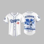 2025 LA Dodgers Clayton Kershaw Forever A Dodgers Jersey