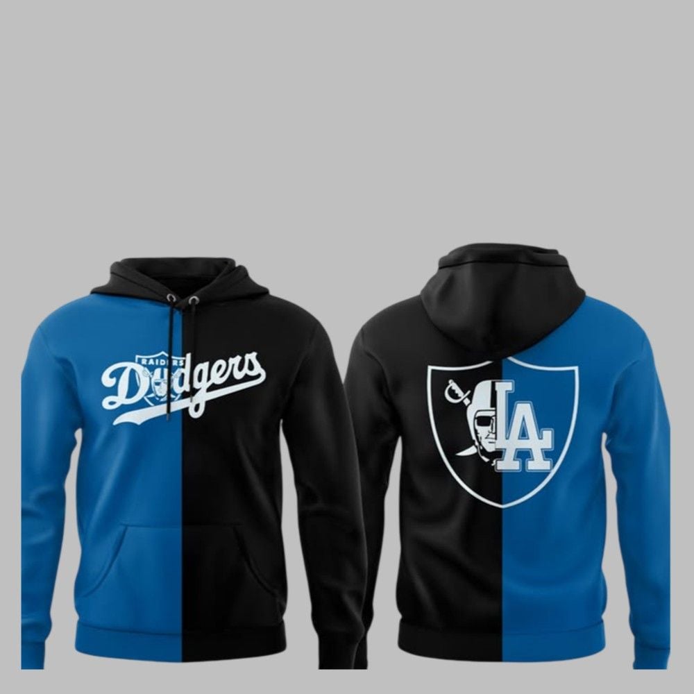 2025 LA Dodgers x Raiders Hoodie 1 1 2025 LA Dodgers x Raiders Hoodie 1 1