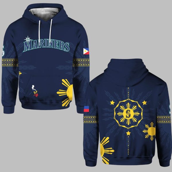2025 Mariners Filipino Heritage Night Hoodie 0