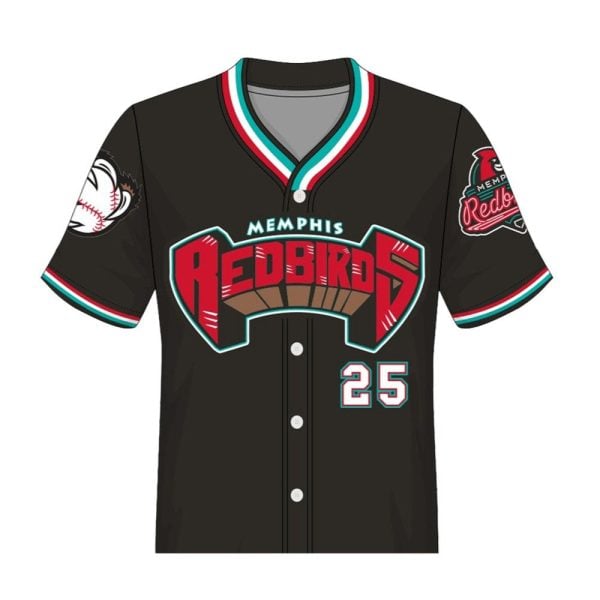 2025 Memphis Redbirds Grizzlies Day Jersey Giveaway 1 2