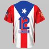 2025 Mets Lindor Puerto Rican Heritage Baseball Jersey 3