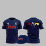 2025 NY Yankees FDNY FDPD Never Forgot 9 11 2001 Shirt