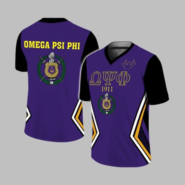 2025 Omega Psi Phi 1911 Football Jersey 1 1