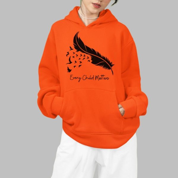 2025 Orange Day Every Child Matters Feather Flying Birds Shirt 0 2 d