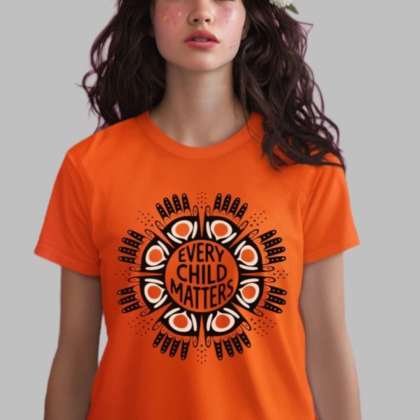 2025 Orange Day Every Child Matters Indigenous Circle Symbol Shirt 0 1 x