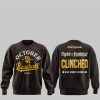 2025 Padres October Baseball Fight For The Faithful Clinched Hoodie 2