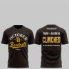 2025 Padres October Baseball Fight For The Faithful Clinched Hoodie 3