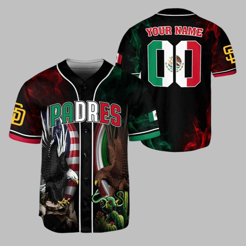 2025 Padres x Mexican Heritage Baseball Jersey 1 1 2025 Padres x Mexican Heritage Baseball Jersey 1 1
