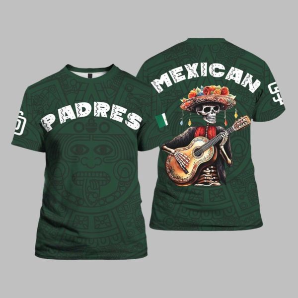 2025 Padres x Mexican Heritage Celebration Shirt 1 1