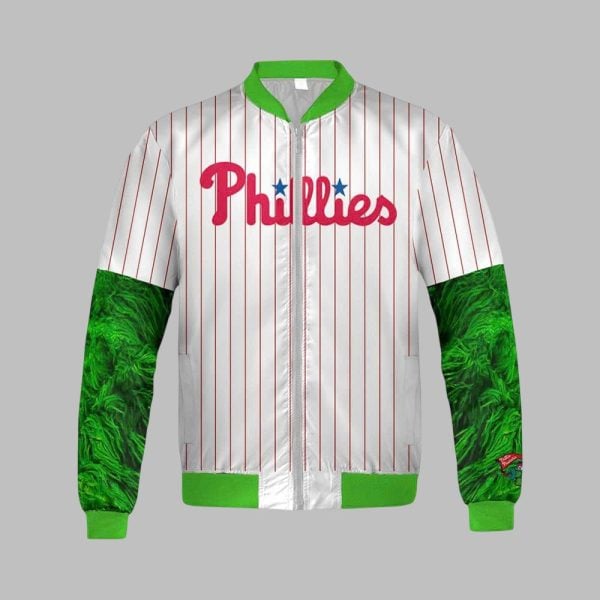 2025 Phillies Phanatic Bomber Jacket 1