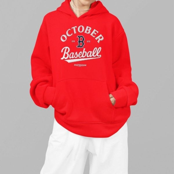 2025 Red Sox October Baseball Shirt 5 5
