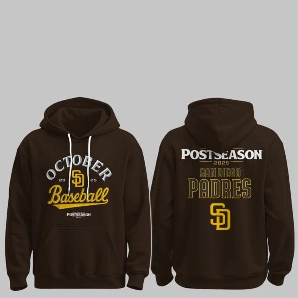 2025 SD Padres October Baseball Shirt 3