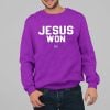 2025 TCU Horned Frogs Jesus Won Shirt 2