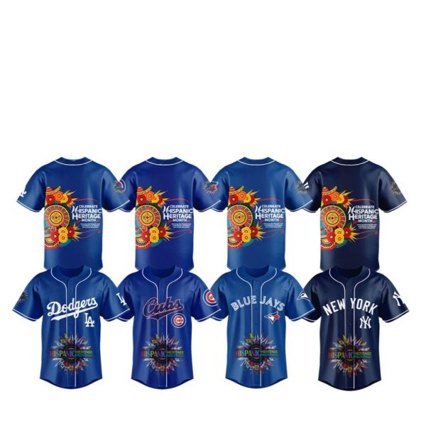 2025 Team Baseball Celebrate Hispanic Heritage Month Jersey 1 2