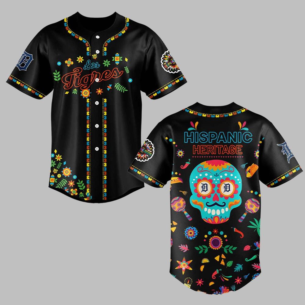 2025 Tigers Hispanic Heritage Celebrations Jersey 0 2025 Tigers Hispanic Heritage Celebrations Jersey 0