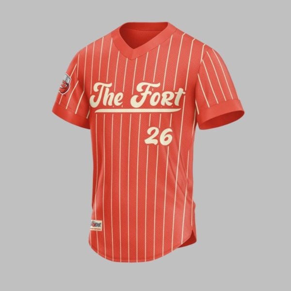 2026 Fort Wayne TinCaps The Fort Jersey 1 1