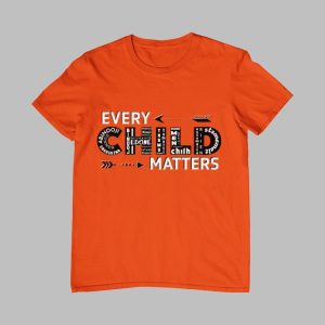2025 Orange Day Every Child Matters Language Of Children Shirt 0 0