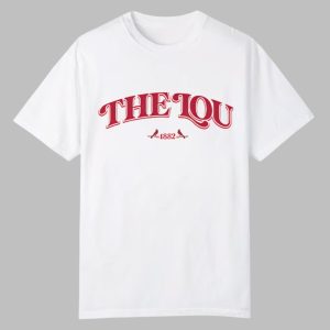 2025 Giveaway The Lou Comfort Colors Cardinals T-Shirt