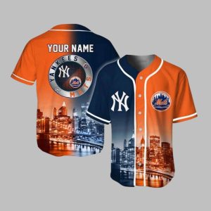 NY Yankees x Mets Skyline Jersey 1 1