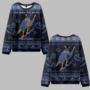 The Man The Moth The Legend Ugly Sweater 2025 Christmas 0