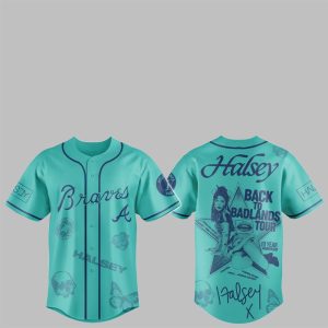 1 Braves Halsey Back to Badlands Tour 2025 Jersey
