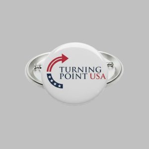 Charlie Kirk Turning Point USA Button Pin 1 1